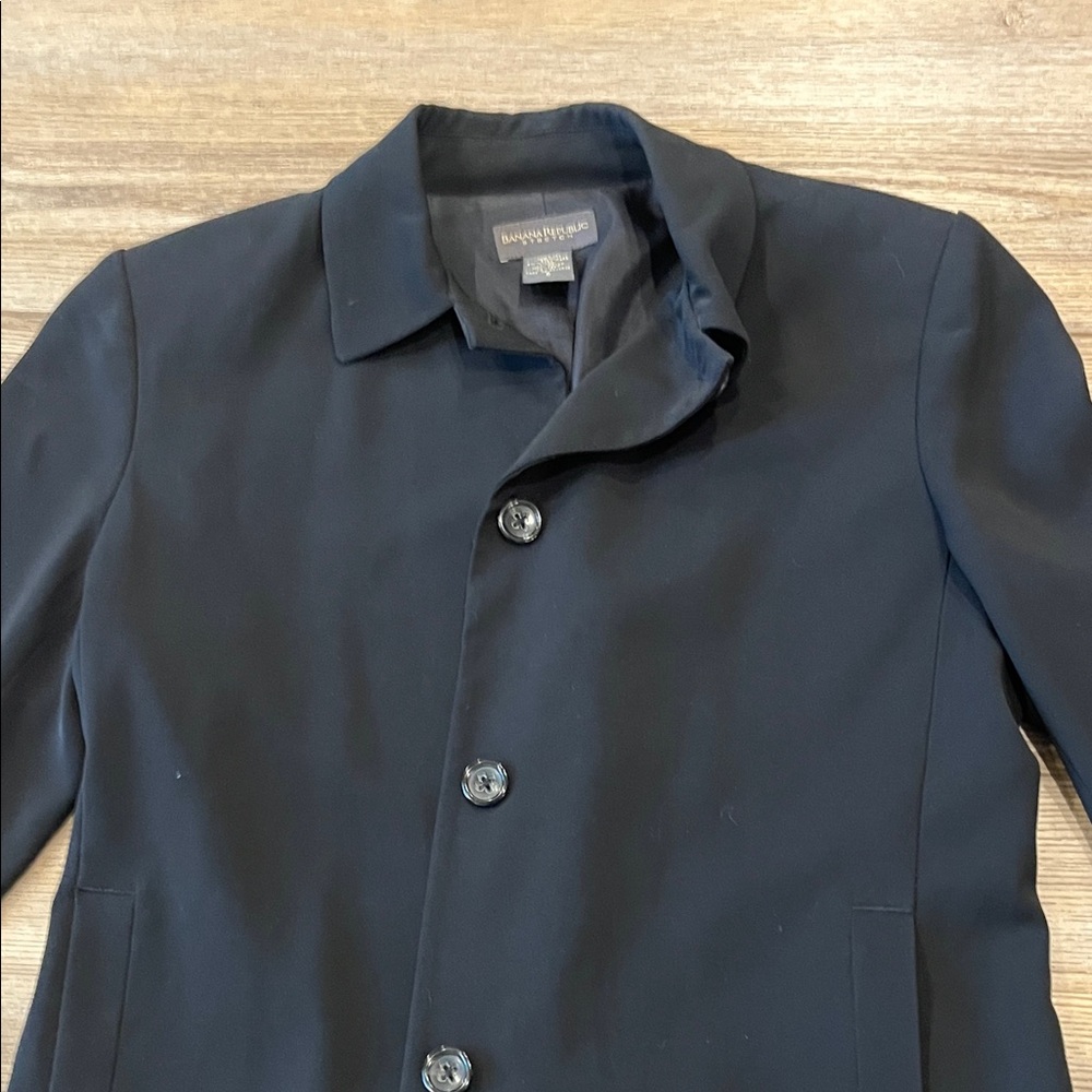 Banana Republic Black Stretch Jacket - Picture 3 of 3